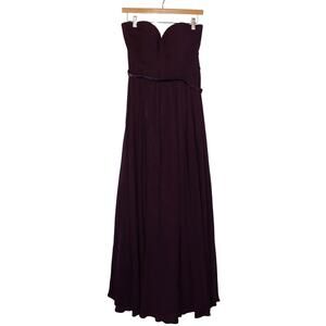 Y2K Cinderella Divine Purple Double Lined Formal Maxi Dress With Lace Up Back